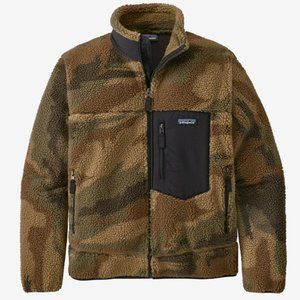 Patagonia Men's Classic Retro-X Fleece Jacket Camo